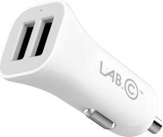 Автомобильное зарядное устройство для телефона LAB.C LABC-580-WH White