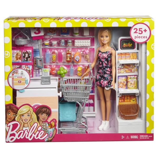 Игровой набор Barbie Супермаркет