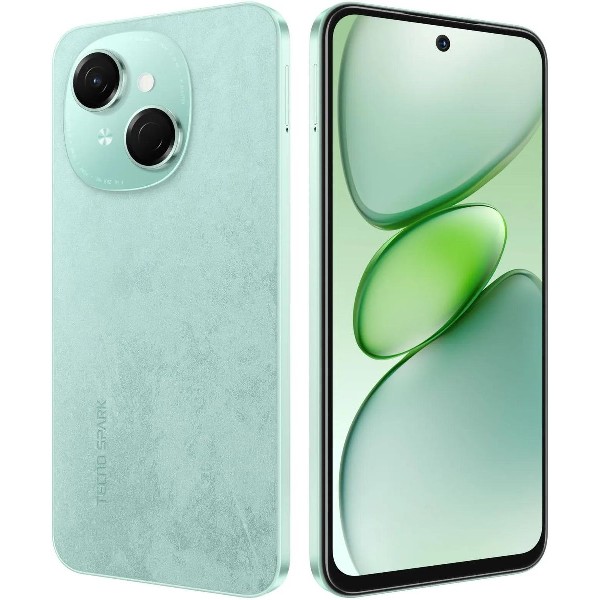 Мобильный телефон Tecno Spark Go 1 2024 Android 4/128 Гб зеленый KL4 128+4 MAGIC SKIN GREEN